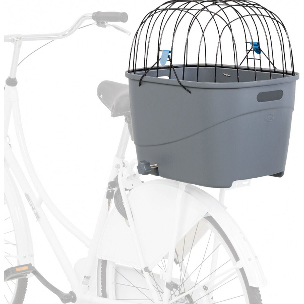 Trixie Draagtas Trixie 13115 Grijs Metaal Plastic 36 X 47 X 46 Cm Fiets