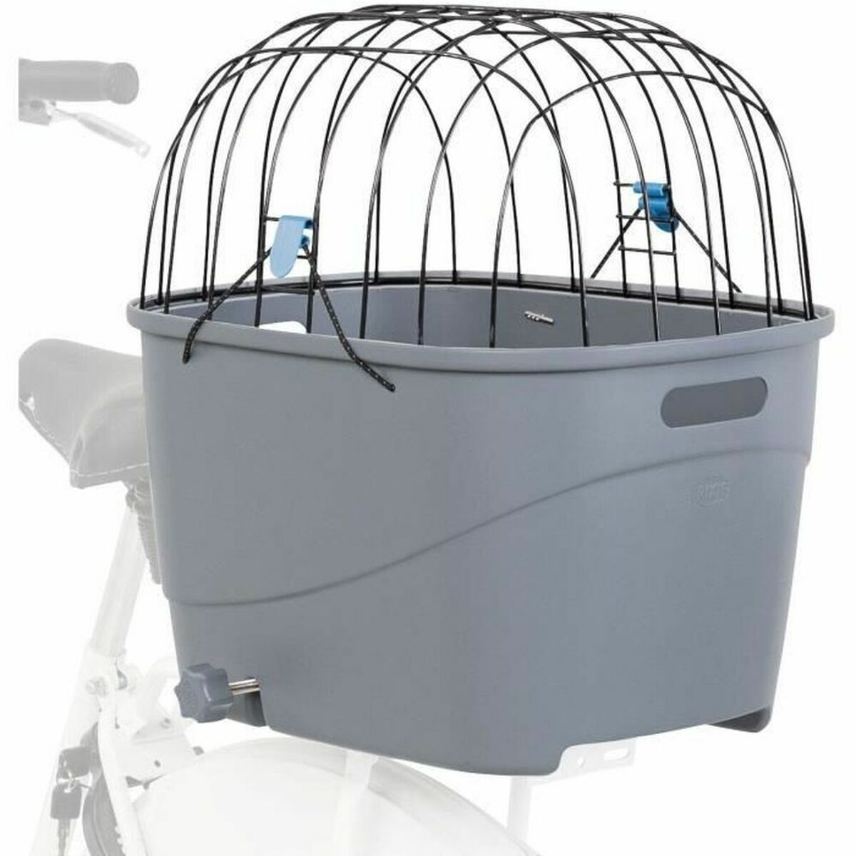 Trixie Draagtas Trixie 13115 Grijs Metaal Plastic 36 X 47 X 46 Cm Fiets