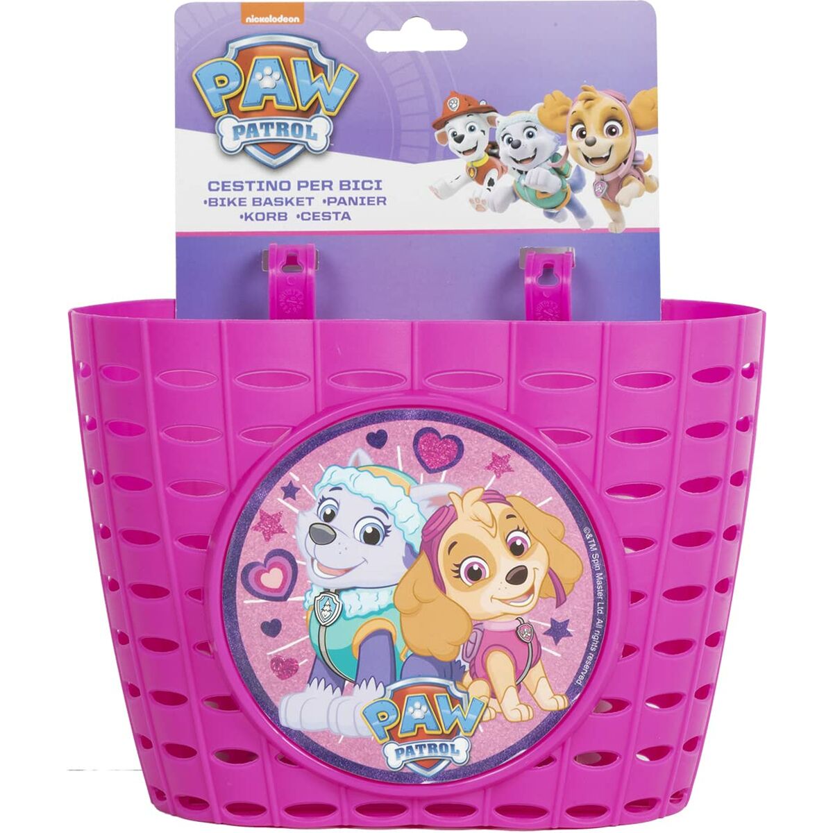 The Paw Patrol Kindermand Voor Op De Fiets The Paw Patrol Roze