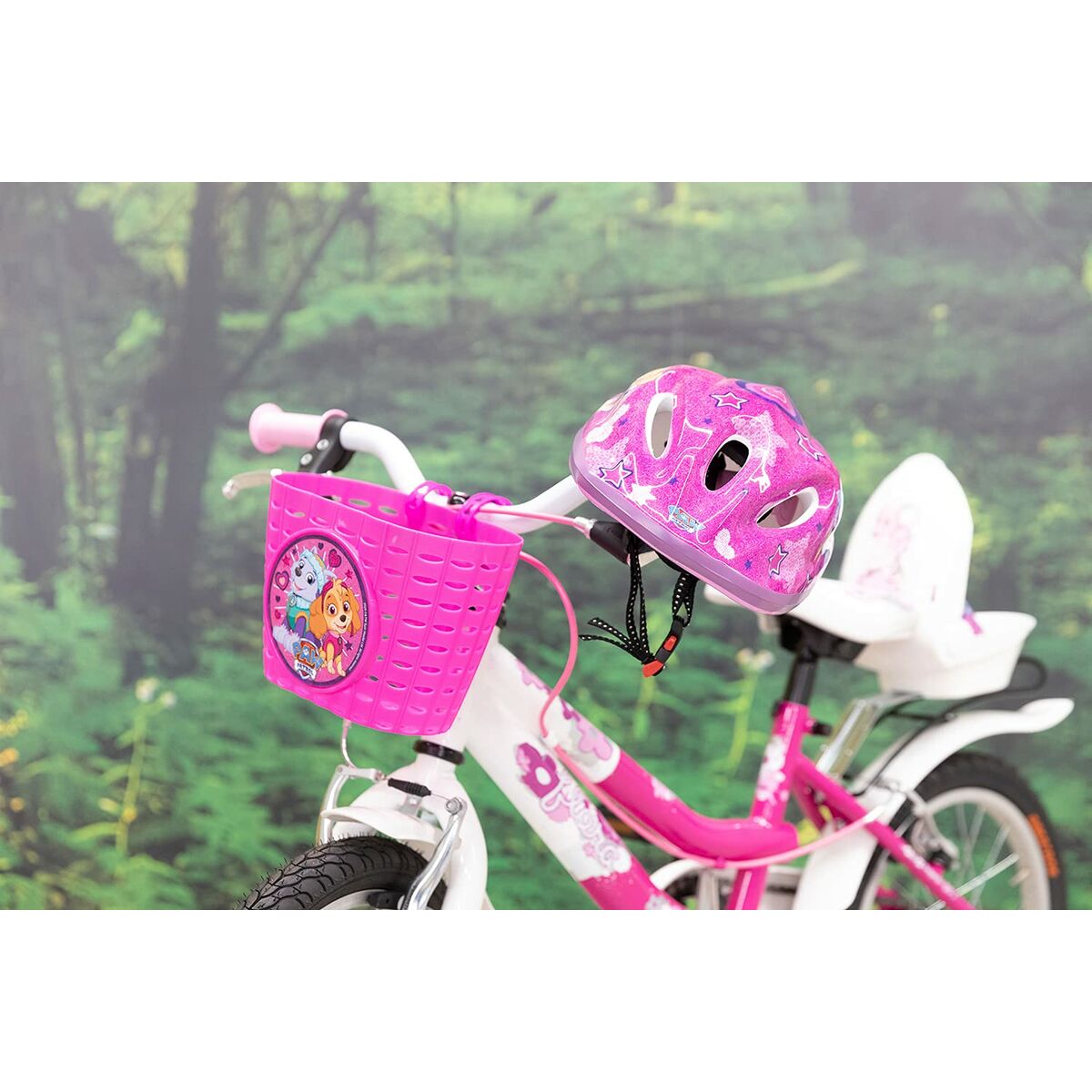 The Paw Patrol Kindermand Voor Op De Fiets The Paw Patrol Roze