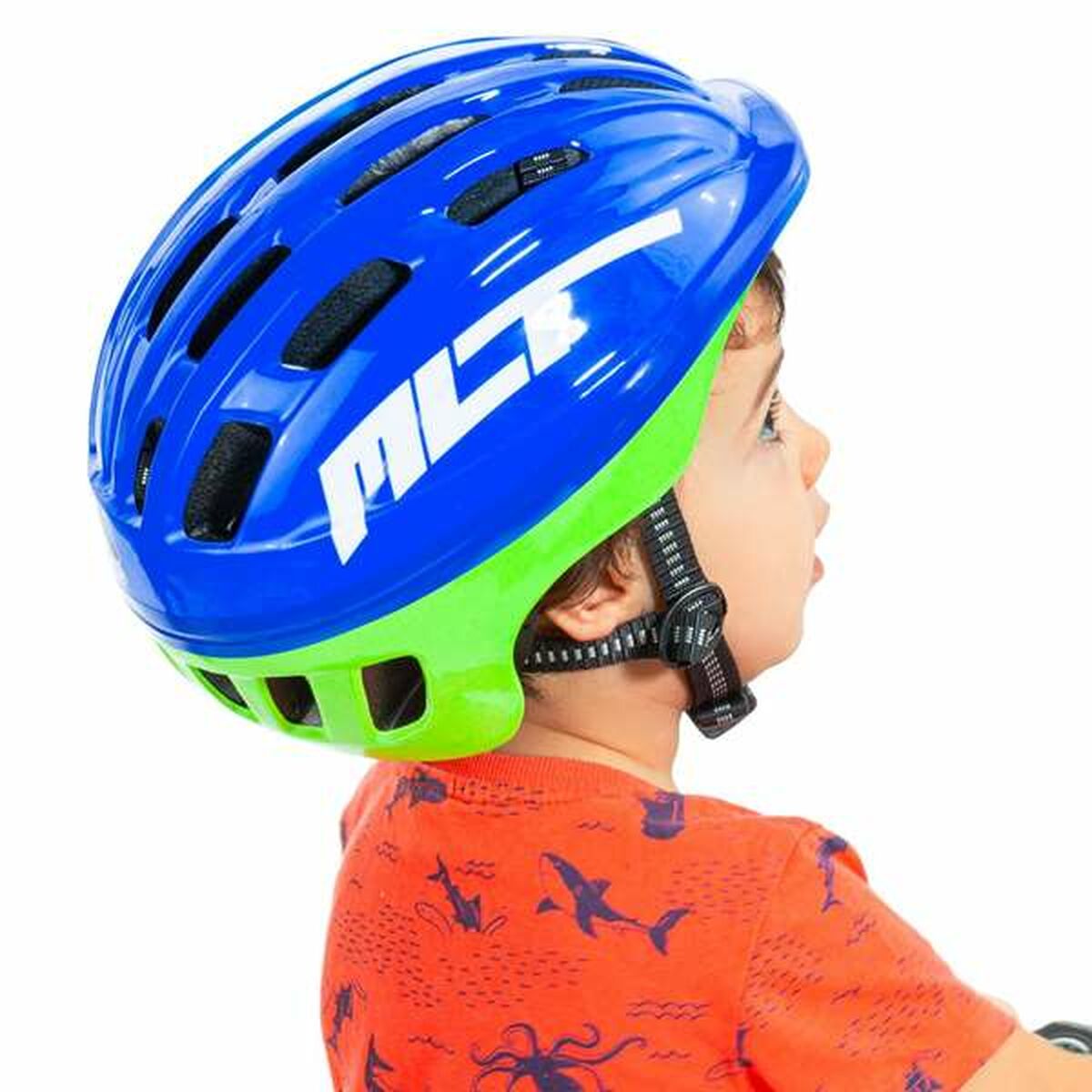 Moltó Set Van Helm En Kniebeschermers Moltó Blauw 2-10 Jaar