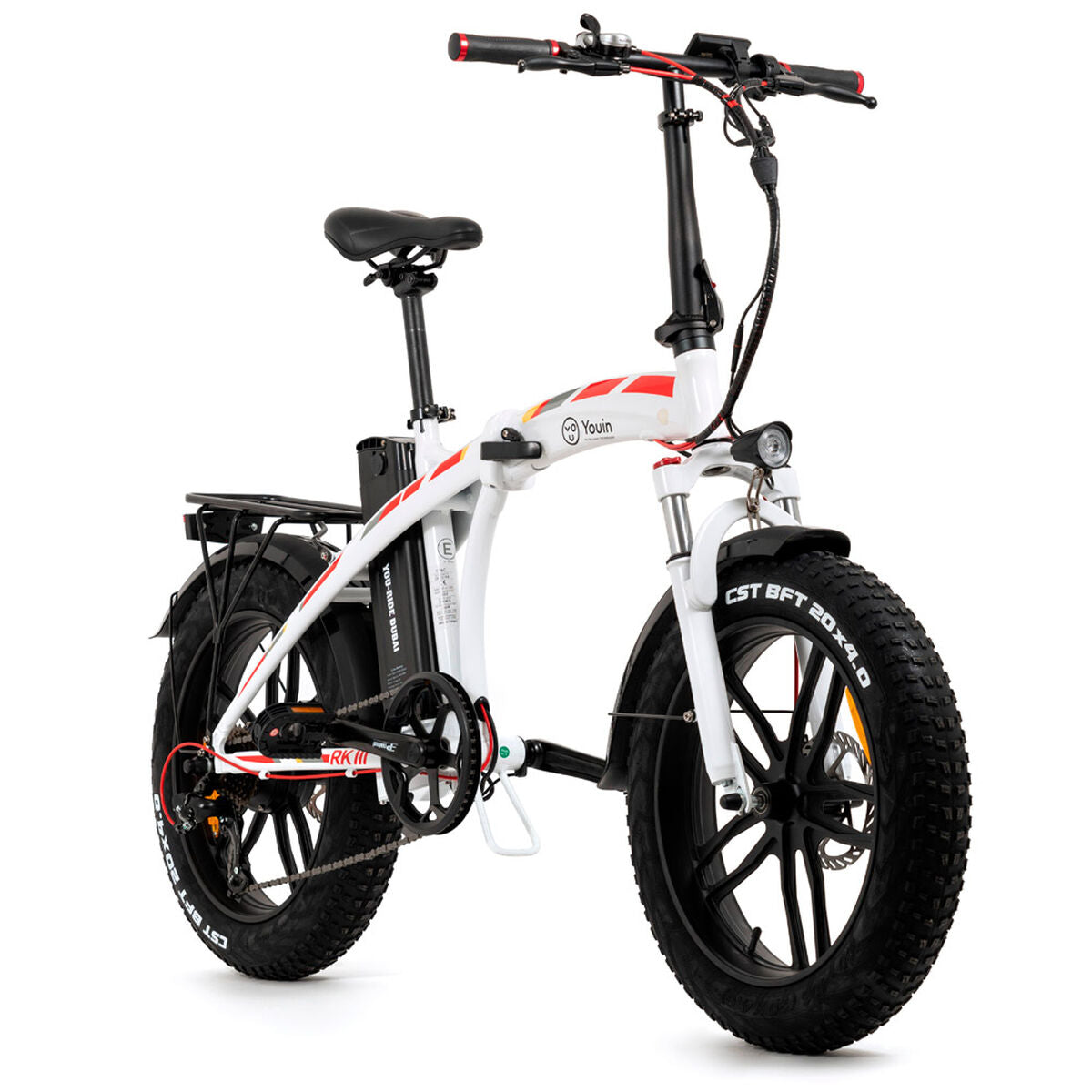 Youin Elektrische Fiets Youin Bk1600W Dubai Wit 250 W 10000 Mah 20"
