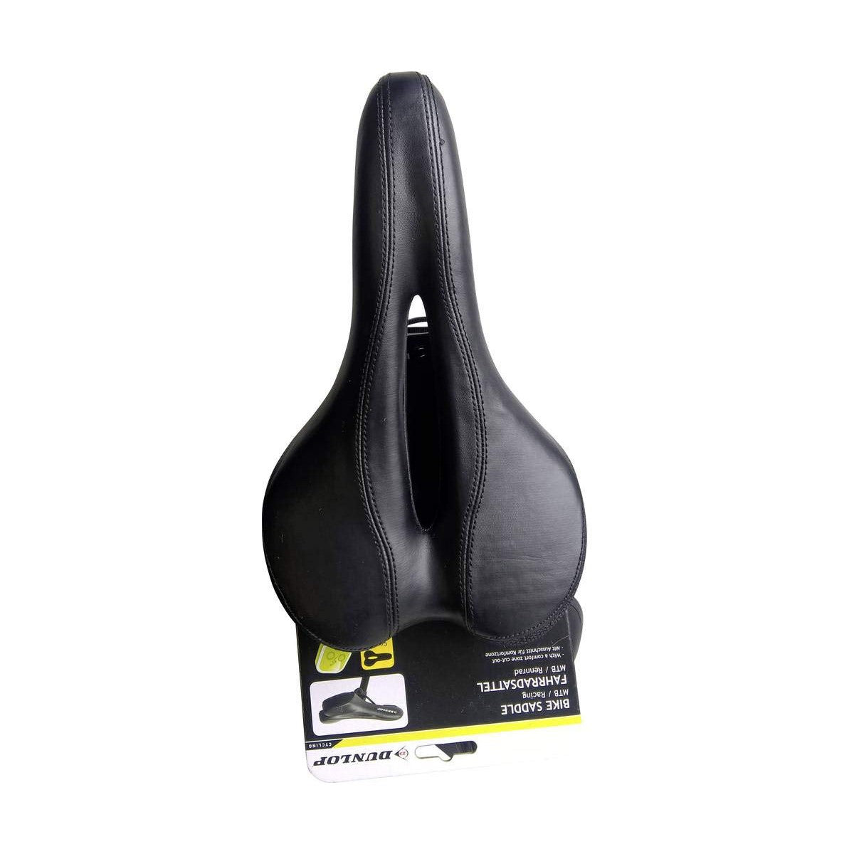 Dunlop Zadel Dunlop Zwart Fiets