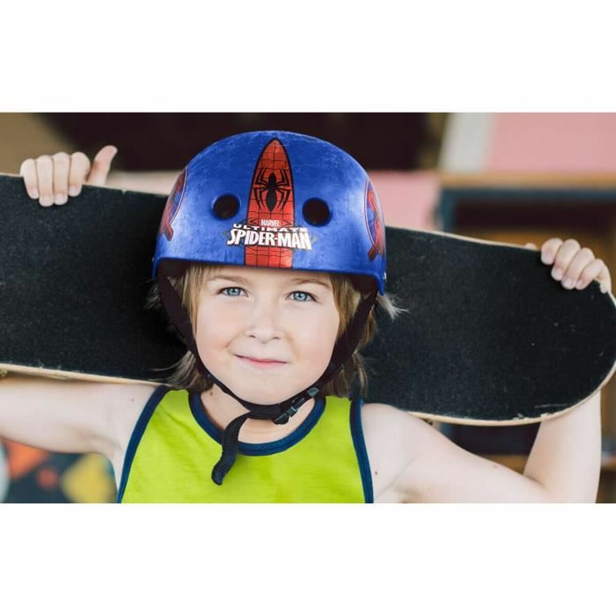 Stamp Helm Spiderman Stamp Sm250102 Blauw Kinderen