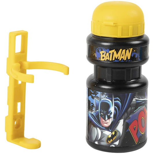 Batman Kinderfles Voor Fiets Batman Cz10969 Geel/Zwart 350 Ml Geel