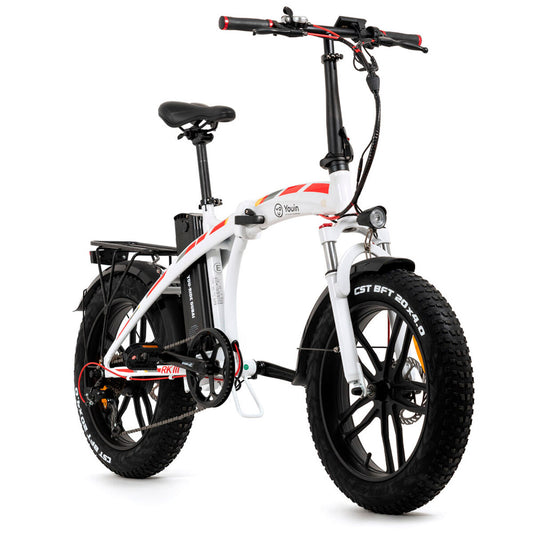Youin Elektrische Fiets Youin Bk1600W Dubai Wit 250 W 10000 Mah 20&quot;