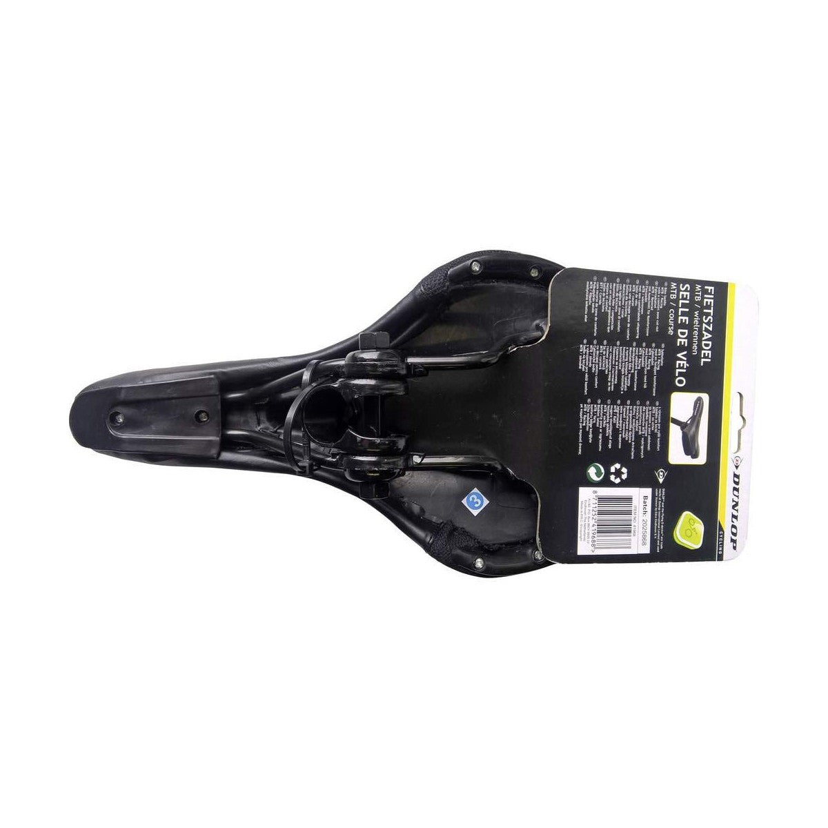 Dunlop Zadel Dunlop Zwart Fiets